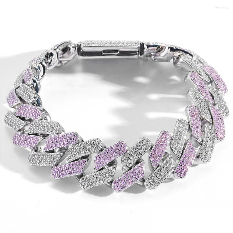 Chain Link Bracelets Pink 20Mm Iced Out Luxury Miami Micro Pave Zircon Bracelet For Men Women Fashion Hip Hop Jewelry Drop Delivery Dhkon
Chain Link Bracelets Pink 20Mm Iced Out Luxury Miami Micro Pave Zircon Bracelet For Men Women Fashion Hip Hop Jewelry Drop Delivery Dhkon