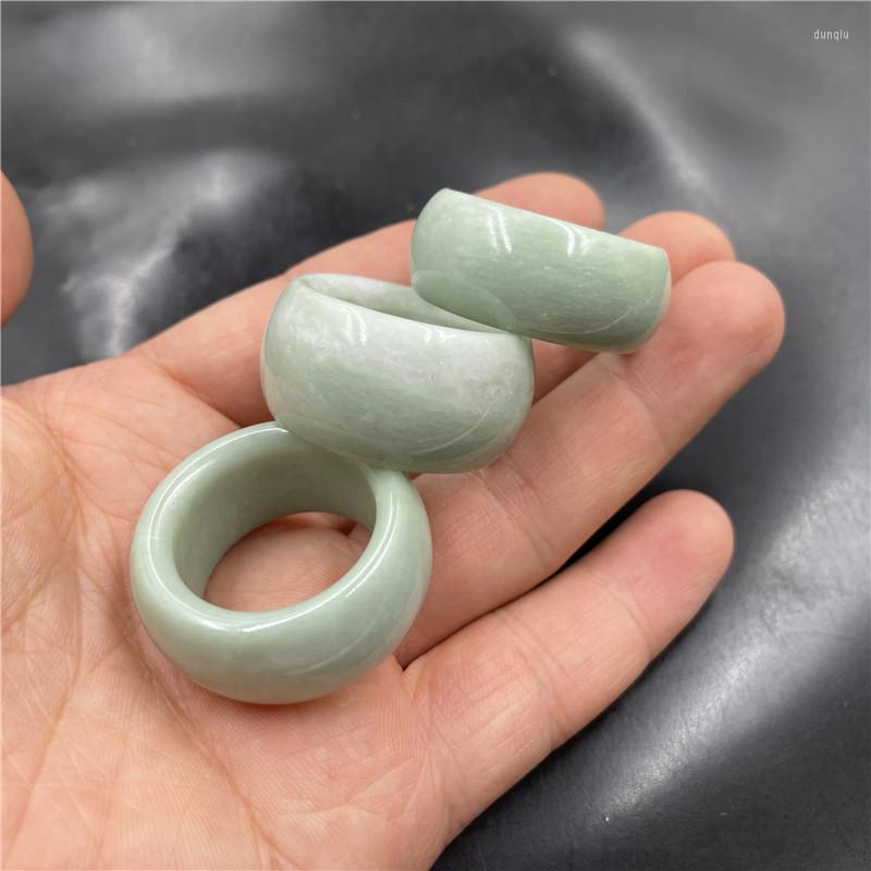 Cluster Rings Natural Real Jade Ring Handmade Sculpture Simple Men Party Wedding Jewelry Gift For Woman
Cluster Rings Natural Real Jade Ring Handmade Sculpture Simple Men Party Wedding Jewelry Gift For Woman