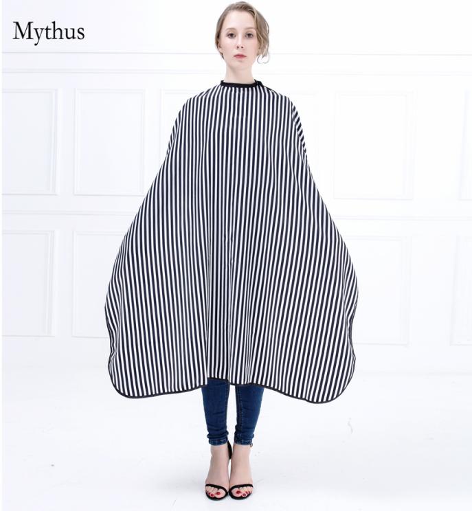 New Arrival Elegant Lady Hairdressing Cape Black And White Strip Hair Cutting Cape Gown Adjustable Neck Button Salon Cape4094084
New Arrival Elegant Lady Hairdressing Cape Black And White Strip Hair Cutting Cape Gown Adjustable Neck Button Salon Cape4094084