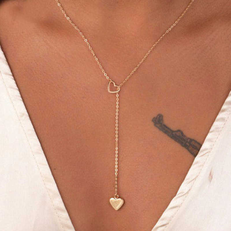 Pendant Necklaces New European Heart Pendant Necklace for Women Romantic Cute Fashion Jewelry Adjustable Chain Necklace Punk Party Gifts AA230526
Pendant Necklaces New European Heart Pendant Necklace for Women Romantic Cute Fashion Jewelry Adjustable Chain Necklace Punk Party Gifts AA230526