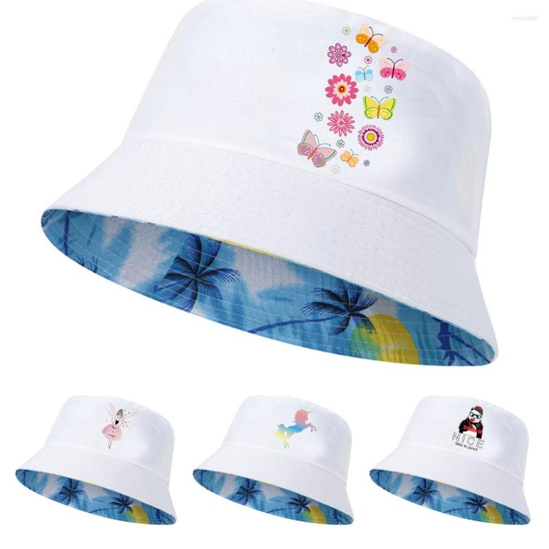 Berets Reversible Blue White Bucket Hats Unisexe Man Women Cotton Ricard Double-sided Wear Fisherman Caps Chapeau Color Print Beach Hat
Berets Reversible Blue White Bucket Hats Unisexe Man Women Cotton Ricard Double-sided Wear Fisherman Caps Chapeau Color Print Beach Hat