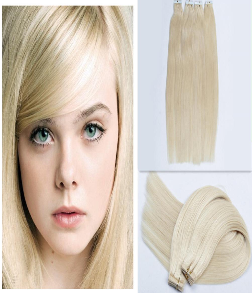 

Tape in Hair Extensions 40pcs 1424inch 60 100g Straight Indian Remy Hair Weaves Skin Weft 100 Human Hair Extensions9332878, Ombre color