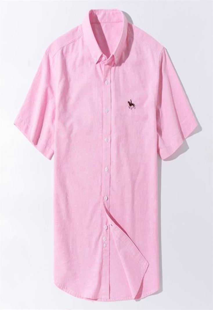 Summer Short Sleeve Turndown Collar Regular Fit Oxford Fabric 100 Cotton Excellent Comfortable Business Men Casual Shirts 2107158272671, Pink
Summer Short Sleeve Turndown Collar Regular Fit Oxford Fabric 100 Cotton Excellent Comfortable Business Men Casual Shirts 2107158272671, Pink