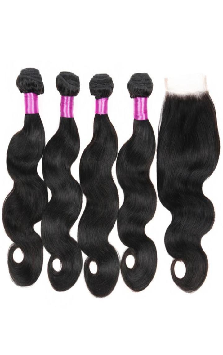 Siyusi Hair Products With Closure Brazilian Virgin Hair With Closure 34 Bundles With Closure Brazilian Body Wave Human Hair Weave8488846, Natural color
Siyusi Hair Products With Closure Brazilian Virgin Hair With Closure 34 Bundles With Closure Brazilian Body Wave Human Hair Weave8488846, Natural color