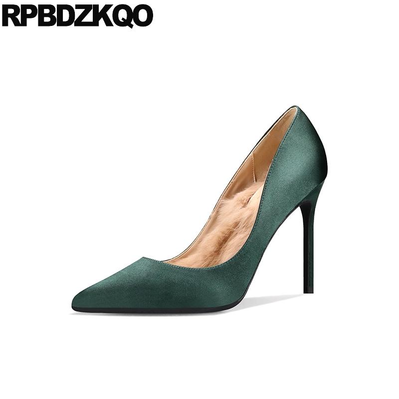 Dress Shoes 10 42 Medium Heels Green Satin Extreme Big Size Pumps 2023 4 34 Women Footwear Runway 3 Inch Thin Pointed Toe Sexy 33 Fur, Green 8cm
Dress Shoes 10 42 Medium Heels Green Satin Extreme Big Size Pumps 2023 4 34 Women Footwear Runway 3 Inch Thin Pointed Toe Sexy 33 Fur, Green 8cm