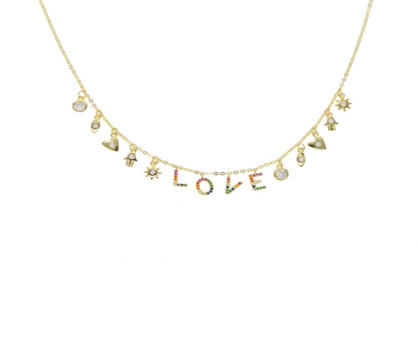 2019 New Women Girl Fashion Lovely Rainbow Cz Choker Necklace Delicate Small Letter Charm 925 Sterling Silver Pendant Jewelry J1904647729
2019 New Women Girl Fashion Lovely Rainbow Cz Choker Necklace Delicate Small Letter Charm 925 Sterling Silver Pendant Jewelry J1904647729