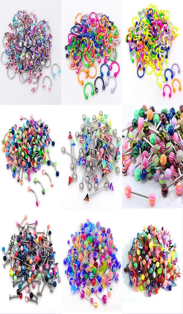 10PCSSet Color Mixing Fashion Body Piercing Jewelry Acrylic Stainless Steel Eyebrow Bar Lip Nose Barbell Ring Navel Earring Gift6263120
10PCSSet Color Mixing Fashion Body Piercing Jewelry Acrylic Stainless Steel Eyebrow Bar Lip Nose Barbell Ring Navel Earring Gift6263120