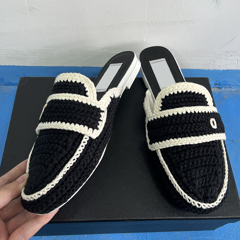 Classic Black Womens Sandals Crochet Braided Flat Heels Slippers Designer Slides Ladies Outdoor Leisure Ladies Wedding Shoe Loafers Slip-on With Dust Bag Soft Mules, White
Classic Black Womens Sandals Crochet Braided Flat Heels Slippers Designer Slides Ladies Outdoor Leisure Ladies Wedding Shoe Loafers Slip-on With Dust Bag Soft Mules, White