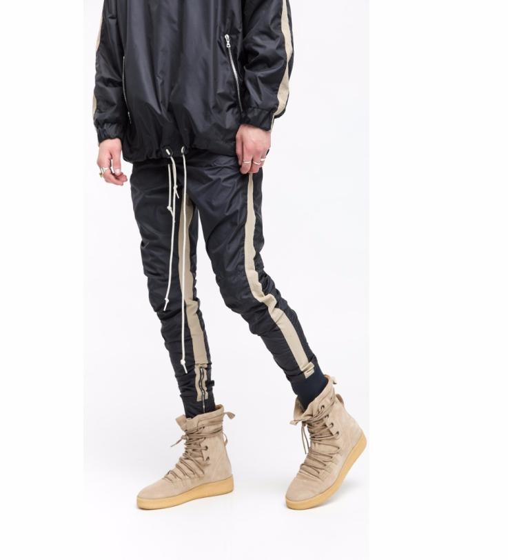 2017 New khaki Black stitching bottoms side zipper pants hip hop Fashion Casual urban clothing jogger pants MXXL1772717
2017 New khaki Black stitching bottoms side zipper pants hip hop Fashion Casual urban clothing jogger pants MXXL1772717