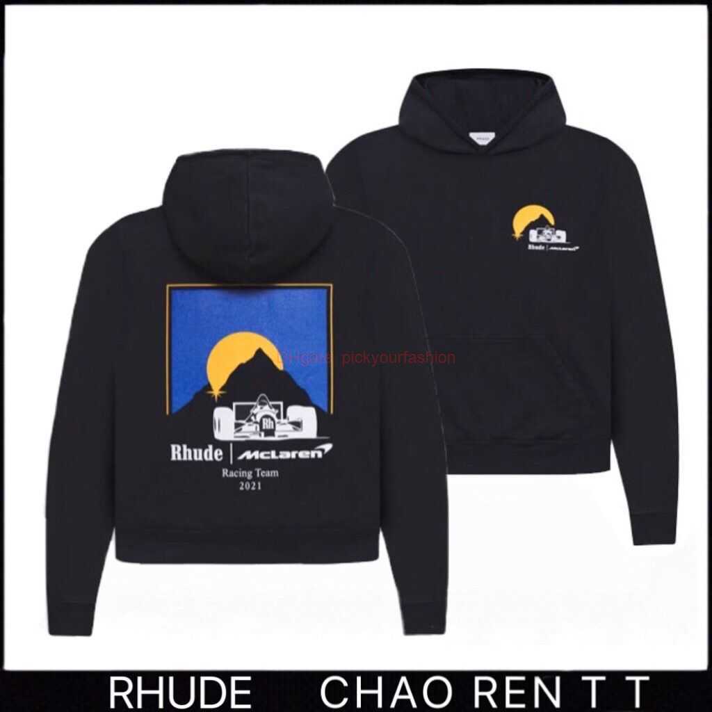 Designer Clothing Mens Sweatshirts Hoodies Rhude Co Branded Formula 1 Racing Sunset Print Hooded Casual Mens Womens Loose Sweater Coat Fashion Streetwear Pullover, Shipping fee
Designer Clothing Mens Sweatshirts Hoodies Rhude Co Branded Formula 1 Racing Sunset Print Hooded Casual Mens Womens Loose Sweater Coat Fashion Streetwear Pullover, Shipping fee
