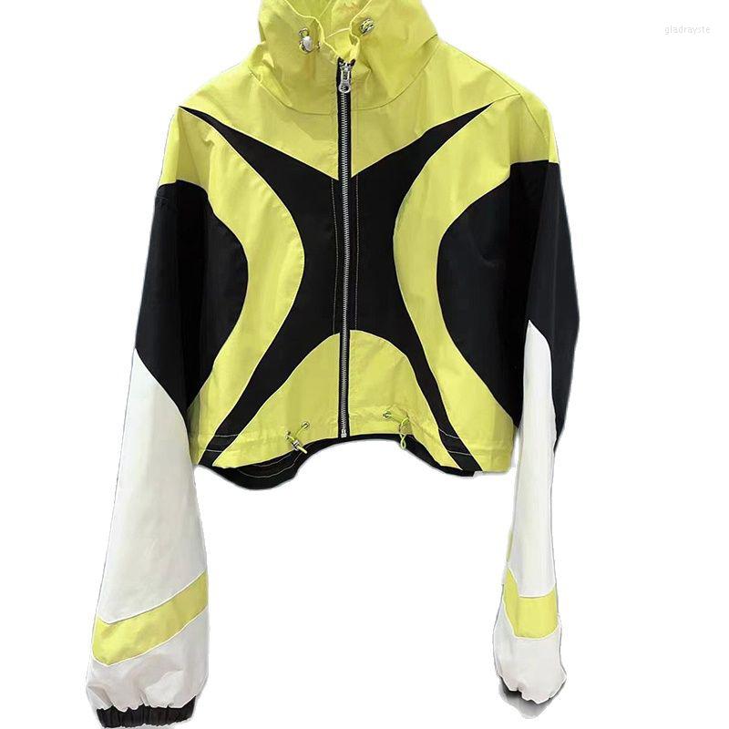 Women' Jackets Spring Autumn 2023 Streetwear Bomber Jacket Short ZIPPER Coat Fashion Casual Sunscreen Top Contrast Baseball, Black
Women' Jackets Spring Autumn 2023 Streetwear Bomber Jacket Short ZIPPER Coat Fashion Casual Sunscreen Top Contrast Baseball, Black