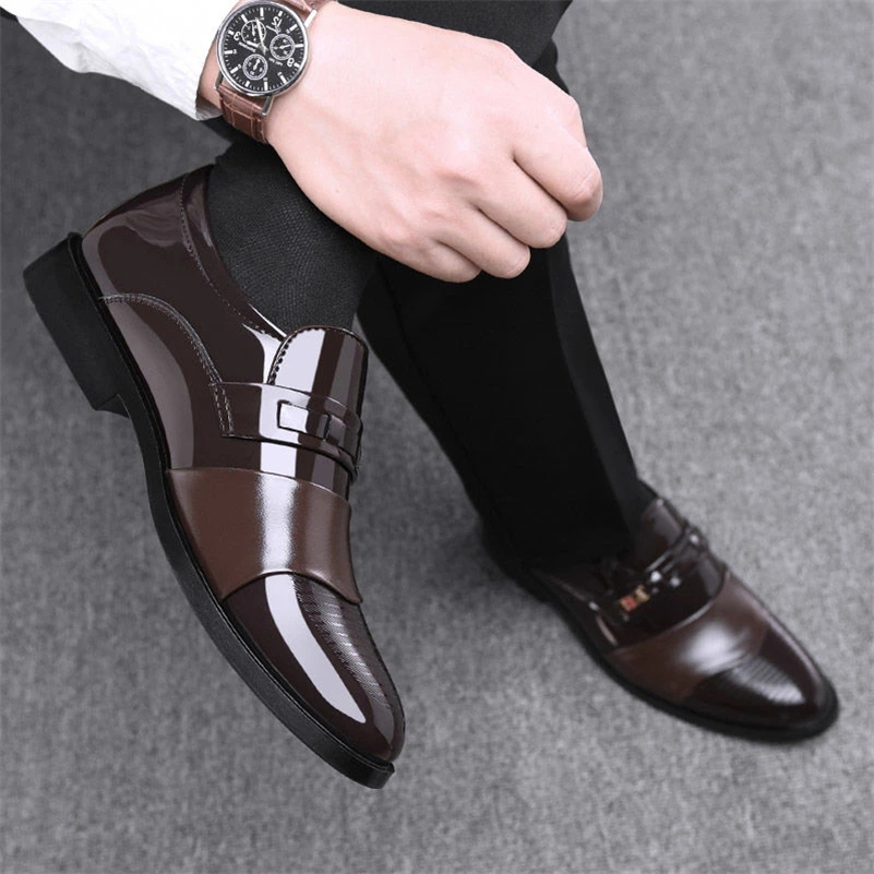 Fashion Casual Shoes Business Dress Men Shoes Formal Slip On Dress Shoes Mens Oxfords Footwear High Quality Leather Shoes For Men Loafers Sneaker3
Fashion Casual Shoes Business Dress Men Shoes Formal Slip On Dress Shoes Mens Oxfords Footwear High Quality Leather Shoes For Men Loafers Sneaker3