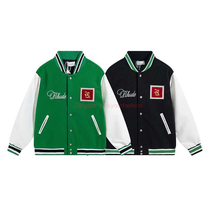 Designer Clothing Fashion Brand Coats American Trendy Brand Heavy Industries Embroidered Rhude Baseball Jacket Casual Loose Jacket Men Womens Autumn Winter Ins sp, Shipping fee
Designer Clothing Fashion Brand Coats American Trendy Brand Heavy Industries Embroidered Rhude Baseball Jacket Casual Loose Jacket Men Womens Autumn Winter Ins sp, Shipping fee