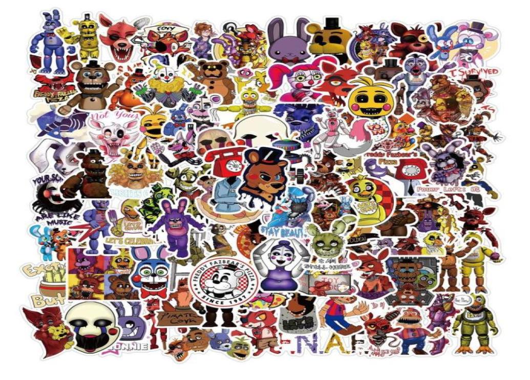 100Pcs Five Nights At Freddy Sticker FNAF For Car Laptop Bicycle Notebook Backpack Waterproof Stickers Stickers gifts7576471, Black
100Pcs Five Nights At Freddy Sticker FNAF For Car Laptop Bicycle Notebook Backpack Waterproof Stickers Stickers gifts7576471, Black