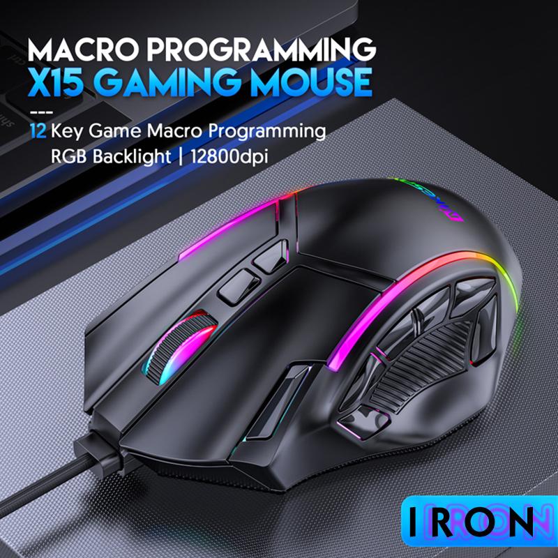 Mice Wired Mouse 1.8 Line Length 12 Buttons Gaming Mouse Gamer Macro Programming Gaming Mouse Glowing Wired Mouse For PC Gamer Laptop
Mice Wired Mouse 1.8 Line Length 12 Buttons Gaming Mouse Gamer Macro Programming Gaming Mouse Glowing Wired Mouse For PC Gamer Laptop