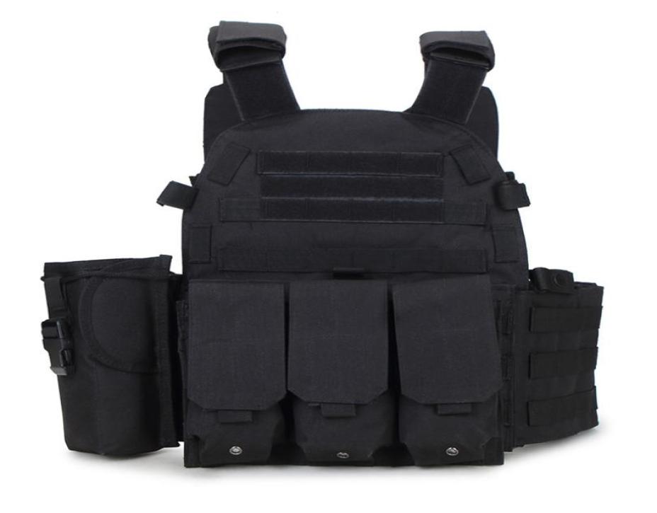 Tactical 6094 Molle Vest Combat Body Armor Vest Army Paintball Wargame Plate Carrier Hunting Accessories8721087, Black
Tactical 6094 Molle Vest Combat Body Armor Vest Army Paintball Wargame Plate Carrier Hunting Accessories8721087, Black