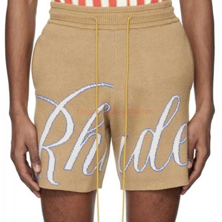 Designer Short Fashion Casual Clothing Beach shorts K590 Rhude Letter Jacquard Drawstring Knitted Wool High Street Fashion Mens Womens Loose Sports Yellow Blue Sho, Khaki/k590
Designer Short Fashion Casual Clothing Beach shorts K590 Rhude Letter Jacquard Drawstring Knitted Wool High Street Fashion Mens Womens Loose Sports Yellow Blue Sho, Khaki/k590
