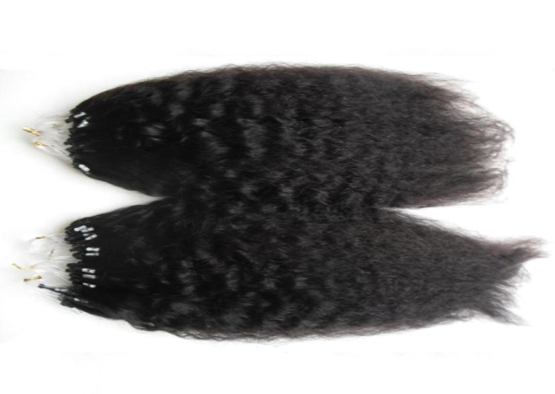 200g Coarse yaki Loop Micro Ring Hair 1gs 100gpack 100 Human Hair Kinky Straight Micro Bead Links Remy Hair Extensions 180399010860
200g Coarse yaki Loop Micro Ring Hair 1gs 100gpack 100 Human Hair Kinky Straight Micro Bead Links Remy Hair Extensions 180399010860