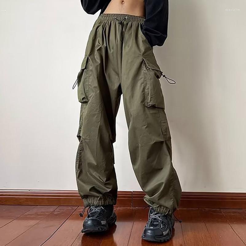 Men's Pants Y2K Women Techwear Cargo Spring Hip-Hop Wide Leg Straight Jogging Trousers Streetwear Female Casual Big Pocket Baggy, Green
Men's Pants Y2K Women Techwear Cargo Spring Hip-Hop Wide Leg Straight Jogging Trousers Streetwear Female Casual Big Pocket Baggy, Green