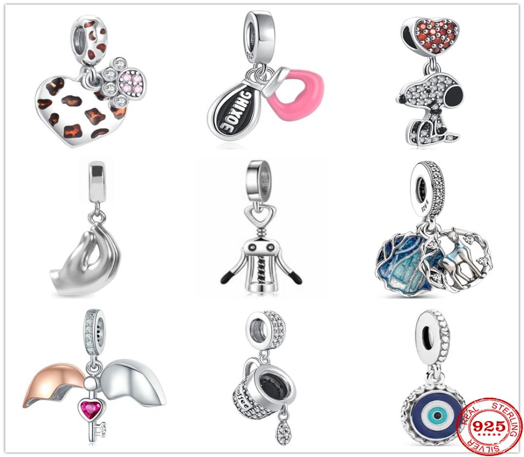 925 Silver Fit Pandora Charm 925 Bracelet Boxing gloves Heart Charm Beads charms set Pendant DIY Fine Beads Jewelry3083142
925 Silver Fit Pandora Charm 925 Bracelet Boxing gloves Heart Charm Beads charms set Pendant DIY Fine Beads Jewelry3083142