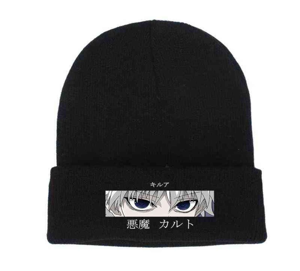 2021 Hunter X Hunter Hat Embroidered Winter Hat Cotton Knit Hat Skullies Beanie Hats Anime Japan Outdoor Sport Bonnet gorro Y211118908828, Blue
2021 Hunter X Hunter Hat Embroidered Winter Hat Cotton Knit Hat Skullies Beanie Hats Anime Japan Outdoor Sport Bonnet gorro Y211118908828, Blue