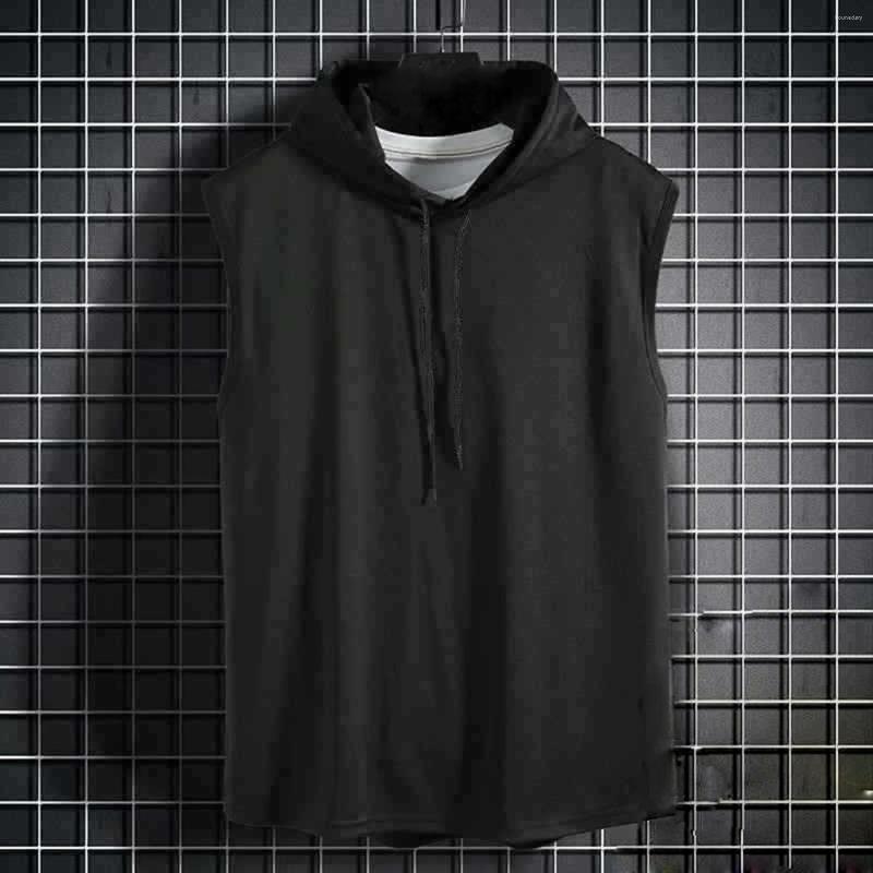 Men's Tank Tops Mens Sleeveless Vest Top Casual T Shirt Solid Color Hooded Hoodie Medium Men's Shirts Big And Tall Large, Black
Men's Tank Tops Mens Sleeveless Vest Top Casual T Shirt Solid Color Hooded Hoodie Medium Men's Shirts Big And Tall Large, Black