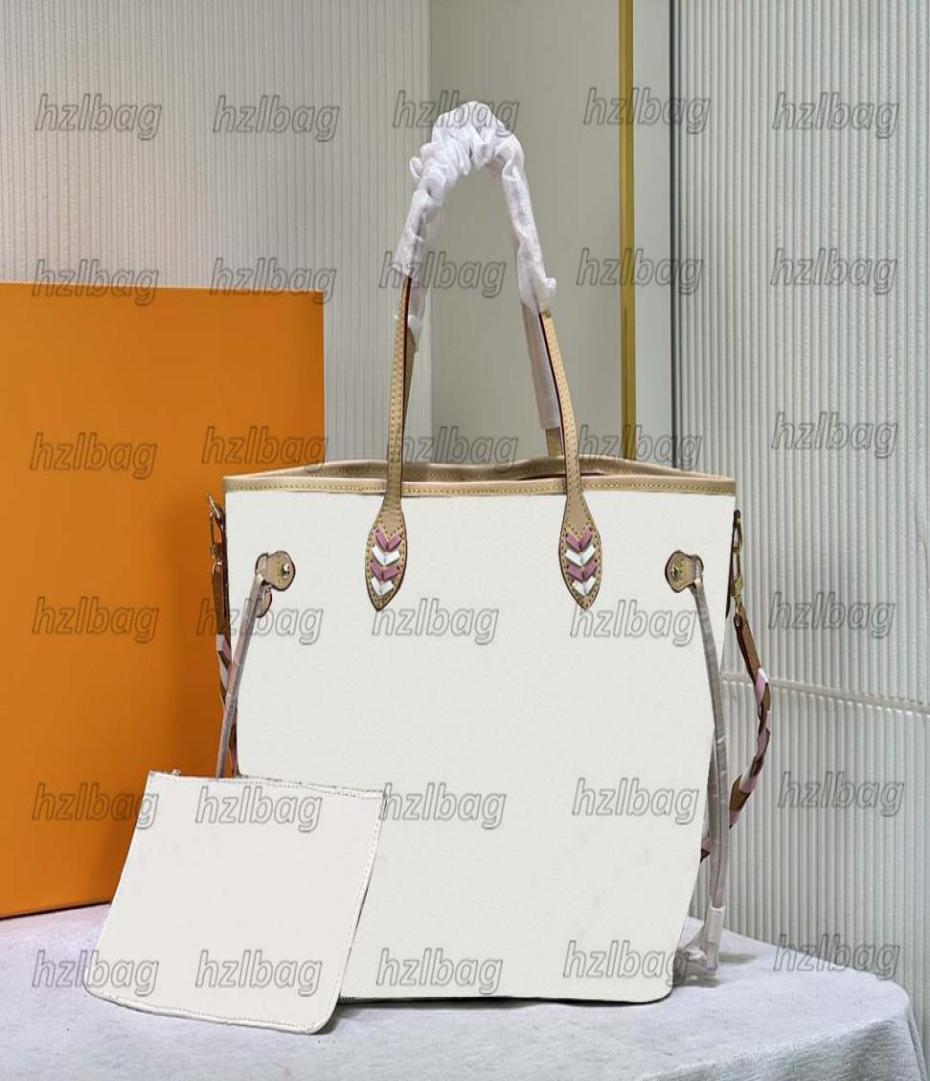 Never MM full N45295 Damier Azur Tote Bag With zipped pouch Handle braided Leather 2pc Shoulder Bag Checkerboard canvas Shopping B3295594, Red
Never MM full N45295 Damier Azur Tote Bag With zipped pouch Handle braided Leather 2pc Shoulder Bag Checkerboard canvas Shopping B3295594, Red