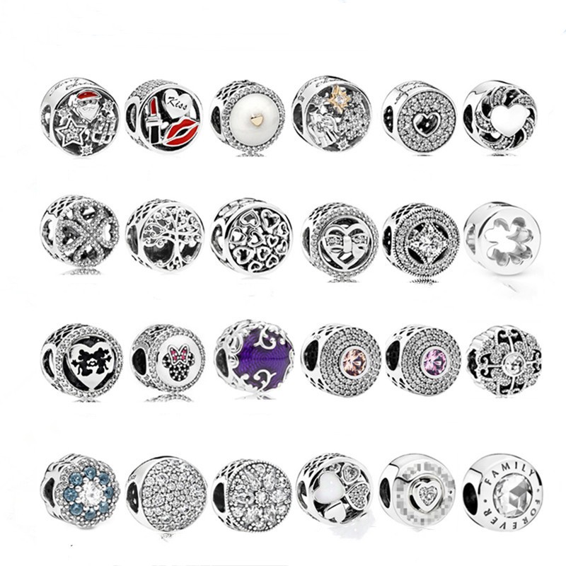925 Pounds Silver New Fashion Charm Original Round Beads,Four Leaf Clover, Lipstick Tree, Love Hollow Hanging String, Compatible Pandora Bracelet, Beads
925 Pounds Silver New Fashion Charm Original Round Beads,Four Leaf Clover, Lipstick Tree, Love Hollow Hanging String, Compatible Pandora Bracelet, Beads