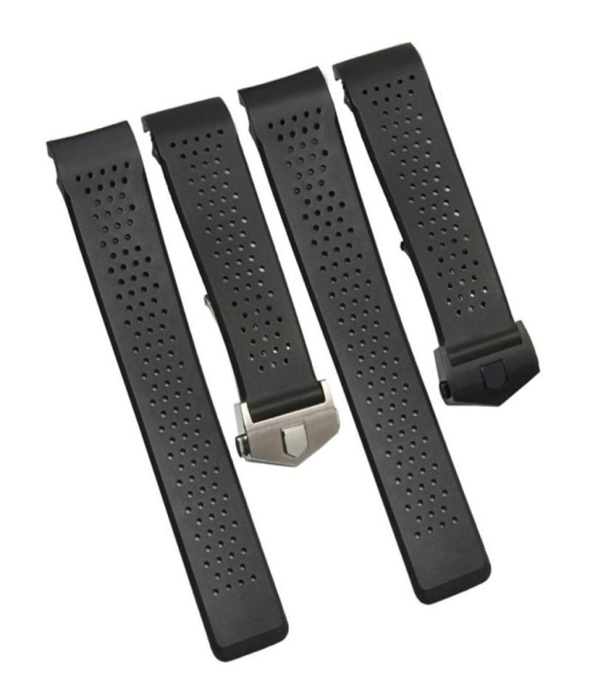 Watch Bands 22mm 24mm Black Ventilation Band For TAG CARRERA Silicone Rubber Waterproof Strap Bracelet Belt4047586
Watch Bands 22mm 24mm Black Ventilation Band For TAG CARRERA Silicone Rubber Waterproof Strap Bracelet Belt4047586
