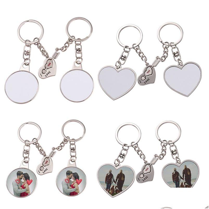 Keychains Lanyards Sublimation Blank Couple Keychain Heat Transfer Printing Round Heart Pendant Diy Gift Keyring Drop Delivery Fas Dh3My
Keychains Lanyards Sublimation Blank Couple Keychain Heat Transfer Printing Round Heart Pendant Diy Gift Keyring Drop Delivery Fas Dh3My