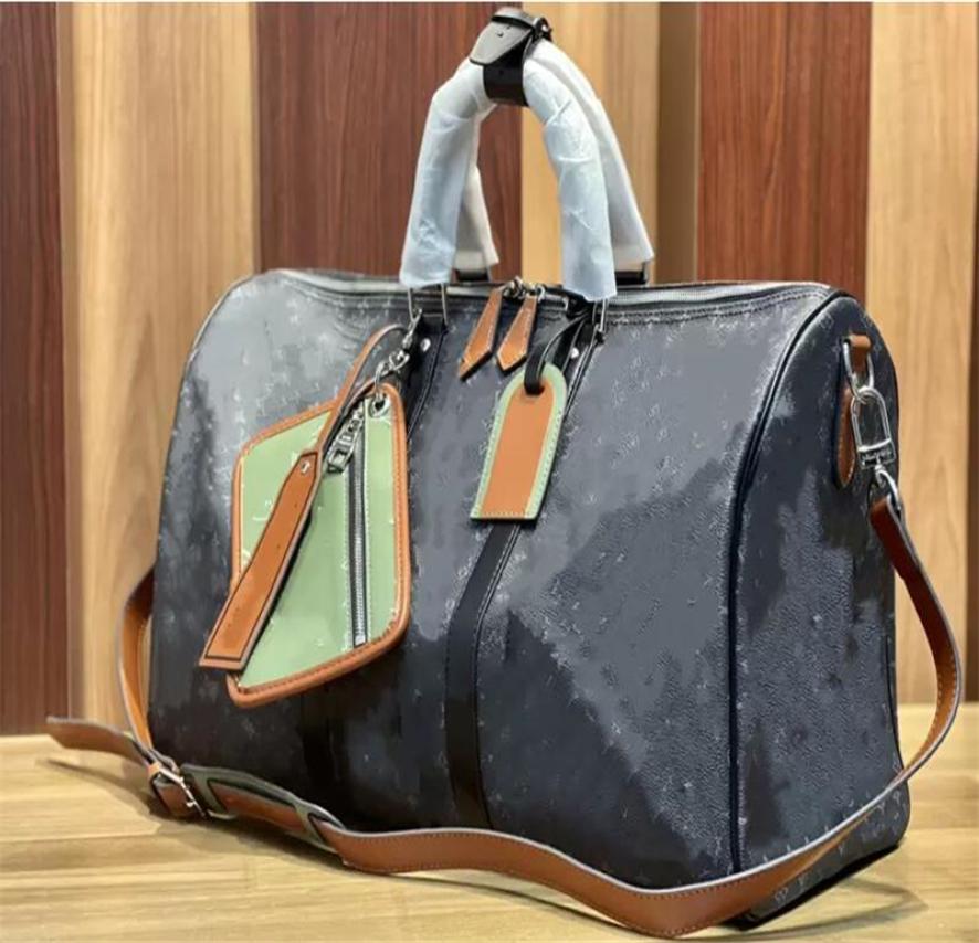 luxurys designers bags High capacity Duffel bag Women Travel Tote Men Boston Handbags Coated Canvas Soft Sided Leather Suitcase Lu2711539, Black
luxurys designers bags High capacity Duffel bag Women Travel Tote Men Boston Handbags Coated Canvas Soft Sided Leather Suitcase Lu2711539, Black