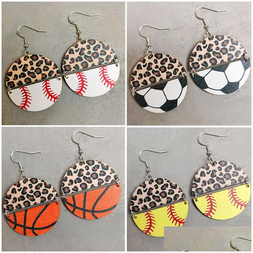 Charm Sports Leopard Earrings Soccer Half Round Splicing Pendant Earring Studs Drop Delivery Jewelry Dhdhs
Charm Sports Leopard Earrings Soccer Half Round Splicing Pendant Earring Studs Drop Delivery Jewelry Dhdhs