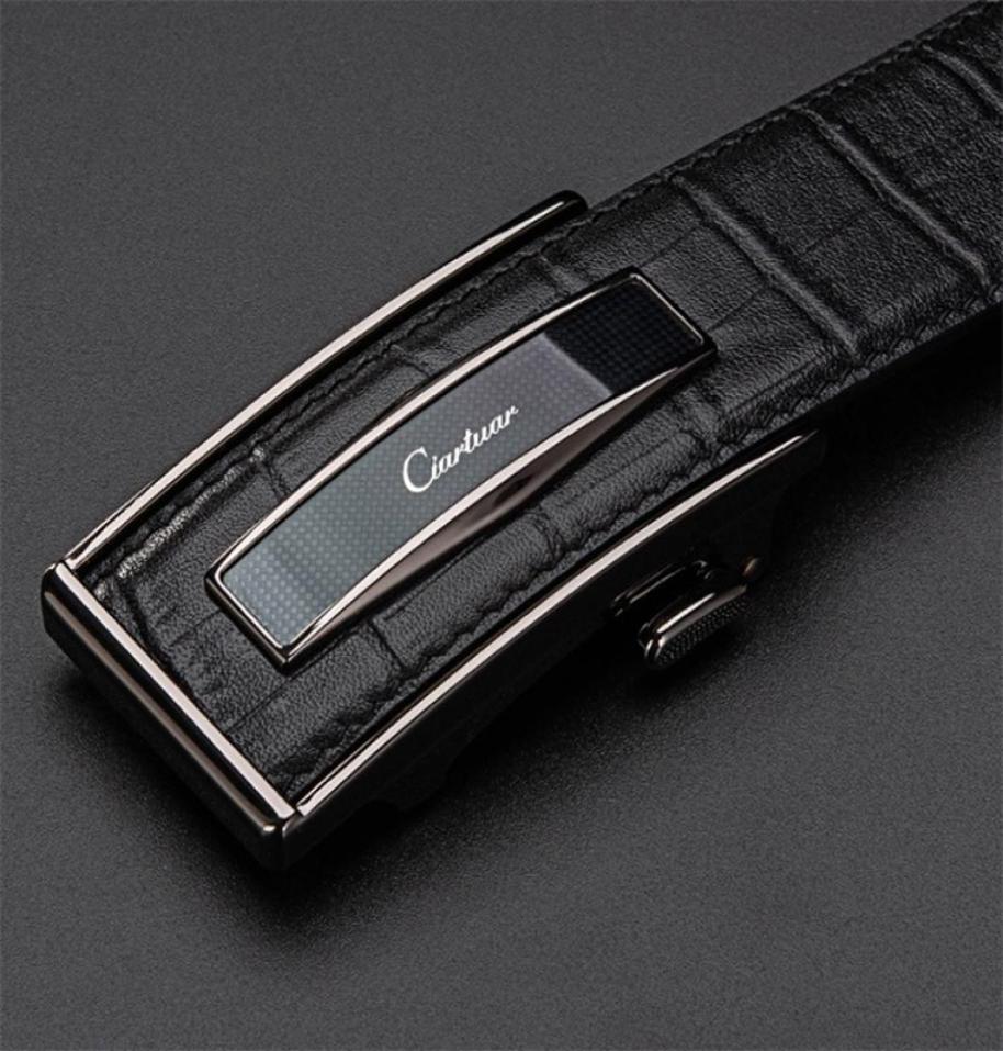 Ciartuar Leather Belt Automatic Buckle Belts for Mens Cow Genuine Leather Men Designer Belt High Quality Fashion Strap Luxury T2002435945, Black
Ciartuar Leather Belt Automatic Buckle Belts for Mens Cow Genuine Leather Men Designer Belt High Quality Fashion Strap Luxury T2002435945, Black