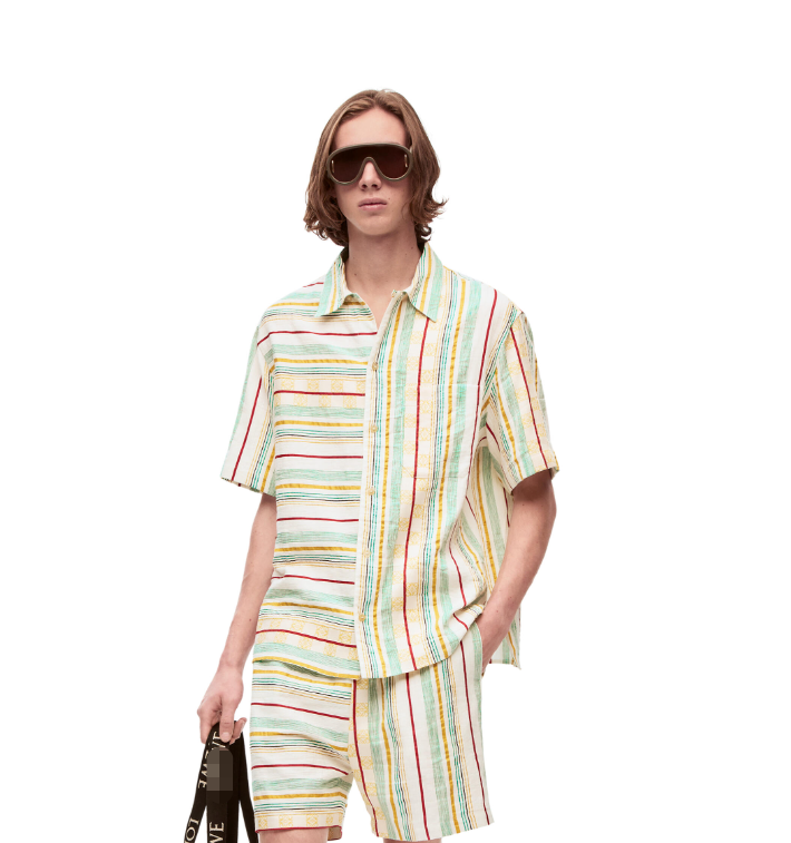 LOW2023WE men and women T-shirt high quality Anagram Asymmetric stripes short sleeve shirt in cotton linen and silk, Photo
LOW2023WE men and women T-shirt high quality Anagram Asymmetric stripes short sleeve shirt in cotton linen and silk, Photo