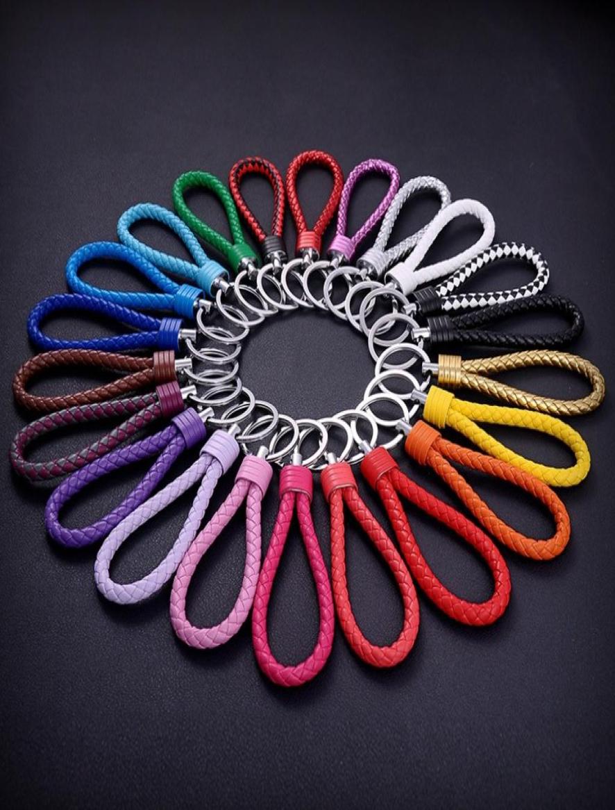 Various Colors Leather PU Wrist Braided Rope Woven Keychain Car Metal Keyring Key Holder Auto Key Chain Charm Accessory Pendant8392761
Various Colors Leather PU Wrist Braided Rope Woven Keychain Car Metal Keyring Key Holder Auto Key Chain Charm Accessory Pendant8392761
