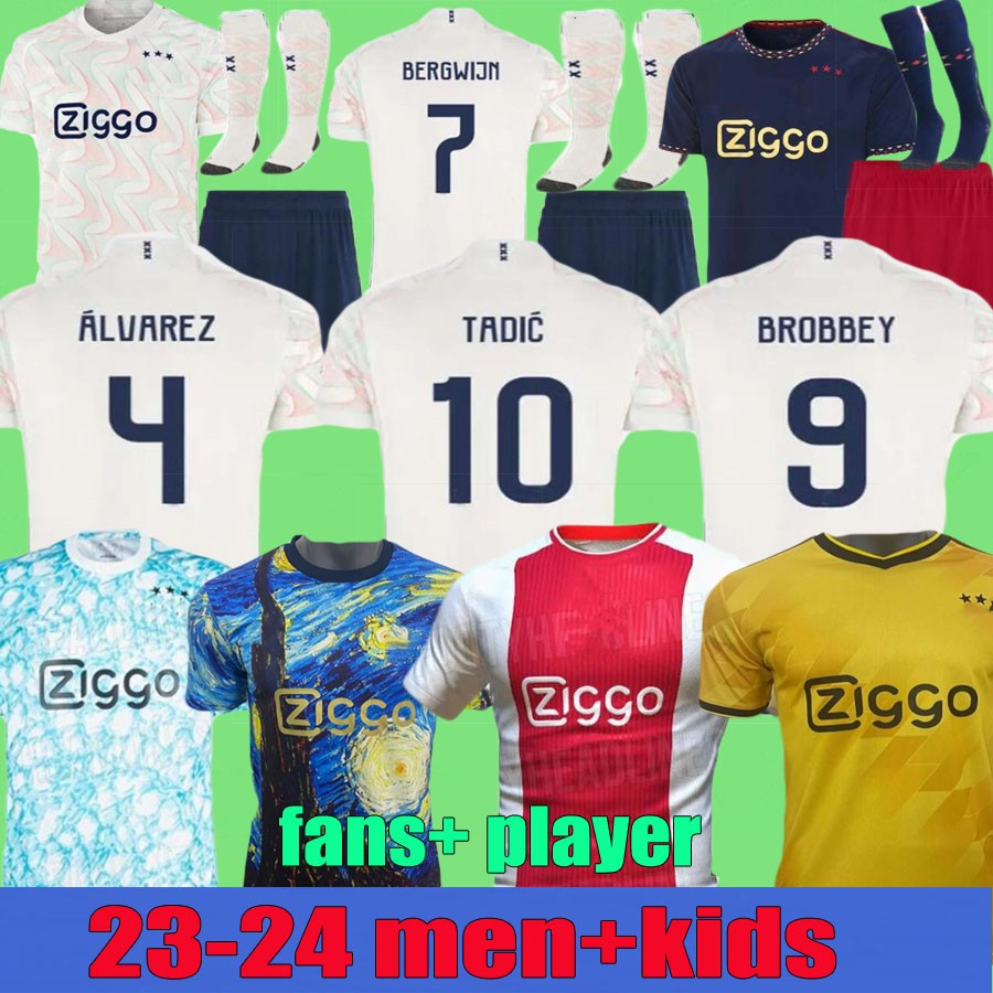 TADIC 23 24 Soccer Jerseys BASSEY BERGHUIS Third Kit KLAASSEN BERGWIJN MARLEY 2023 2024 Home away football shirt men kids full set uniforms CRUYFF KUDUS BROBBEY, 23-24 away
TADIC 23 24 Soccer Jerseys BASSEY BERGHUIS Third Kit KLAASSEN BERGWIJN MARLEY 2023 2024 Home away football shirt men kids full set uniforms CRUYFF KUDUS BROBBEY, 23-24 away