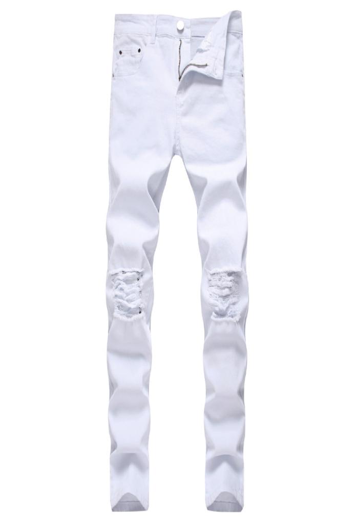 Solid White Ripped Jeans Men 2020 Classic Retro Mens Skinny Jeans Brand Elastic Denim Pants Trousers Casual Slim Fit Pencil Pant1206799
Solid White Ripped Jeans Men 2020 Classic Retro Mens Skinny Jeans Brand Elastic Denim Pants Trousers Casual Slim Fit Pencil Pant1206799