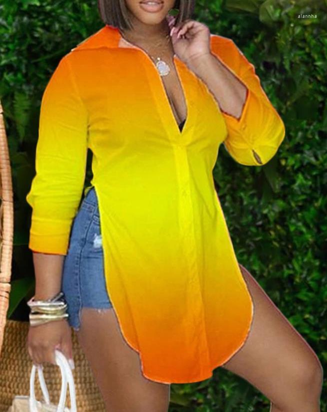 Women's Blouses Plus Size Ribbed Long Sleeved Cardigan Shirt Selling Casual Fashion Women's Spring/summer 2023
Women's Blouses Plus Size Ribbed Long Sleeved Cardigan Shirt Selling Casual Fashion Women's Spring/summer 2023