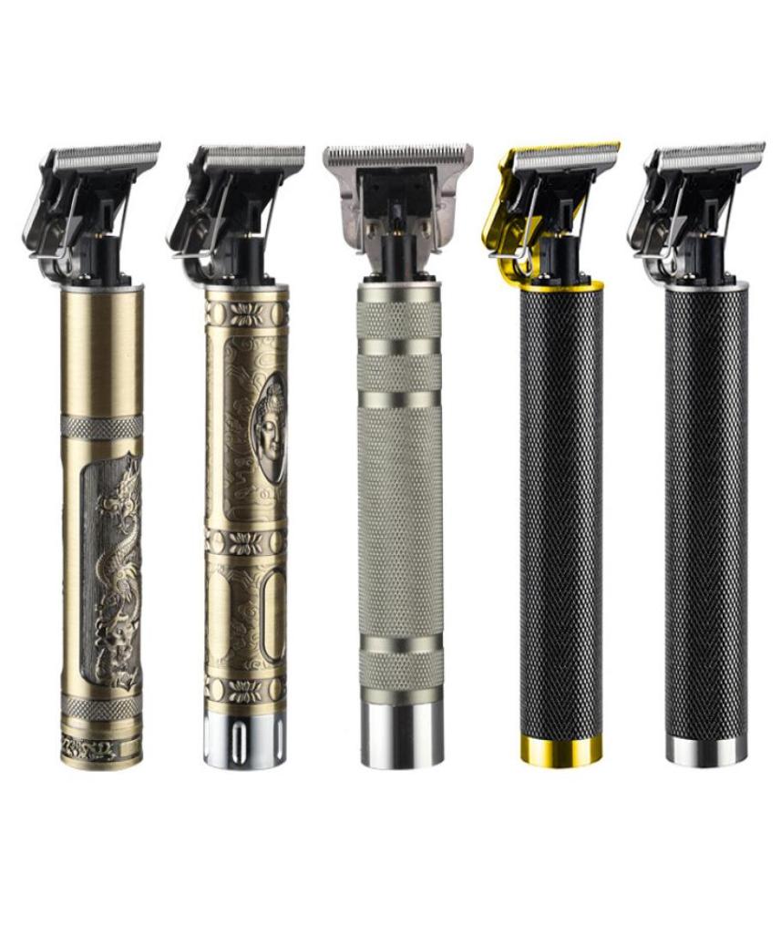 T9 electrical hair clippers duddha head dragon oil head small tube Tshaped men trimmer professional barber razors with charger9004979 
T9 electrical hair clippers duddha head dragon oil head small tube Tshaped men trimmer professional barber razors with charger9004979