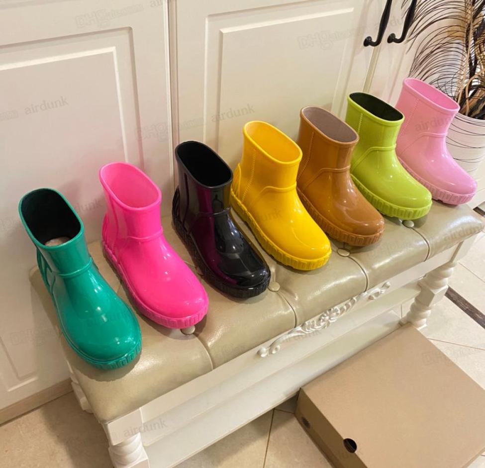 Designer Boots Women Rain Boots Rubber Winter Rainboots Platform Ankle SlipOn Half Pink Black Green transparent Jelly ug Booties 3856292, White
Designer Boots Women Rain Boots Rubber Winter Rainboots Platform Ankle SlipOn Half Pink Black Green transparent Jelly ug Booties 3856292, White