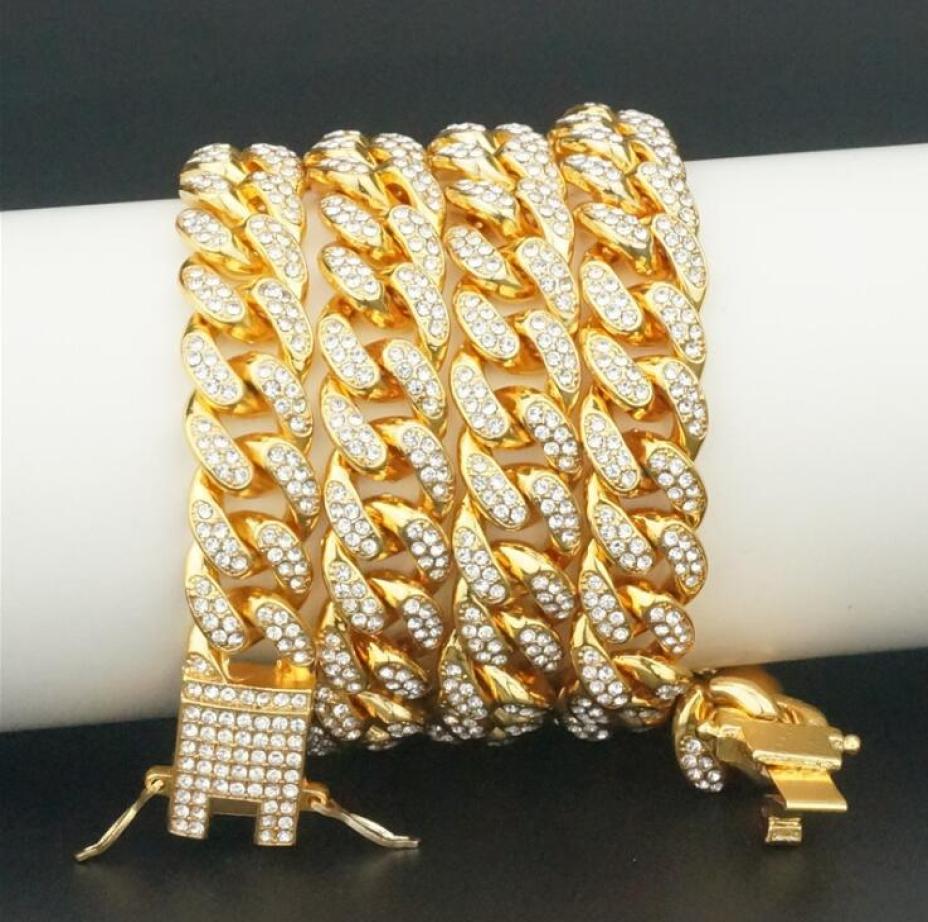 125MM Miami Cuban Link Chain Tennis Bracelets Mens Bling Hip Hop iced out diamond Gold Silver rapper chains Women Luxury Jewelry9079589
125MM Miami Cuban Link Chain Tennis Bracelets Mens Bling Hip Hop iced out diamond Gold Silver rapper chains Women Luxury Jewelry9079589