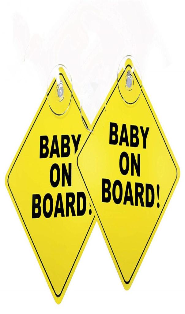 5pcs Baby on Board Warning Safety Sign Car Vehicle Window Vinyl With Suction Cup4333792, Yellow
5pcs Baby on Board Warning Safety Sign Car Vehicle Window Vinyl With Suction Cup4333792, Yellow