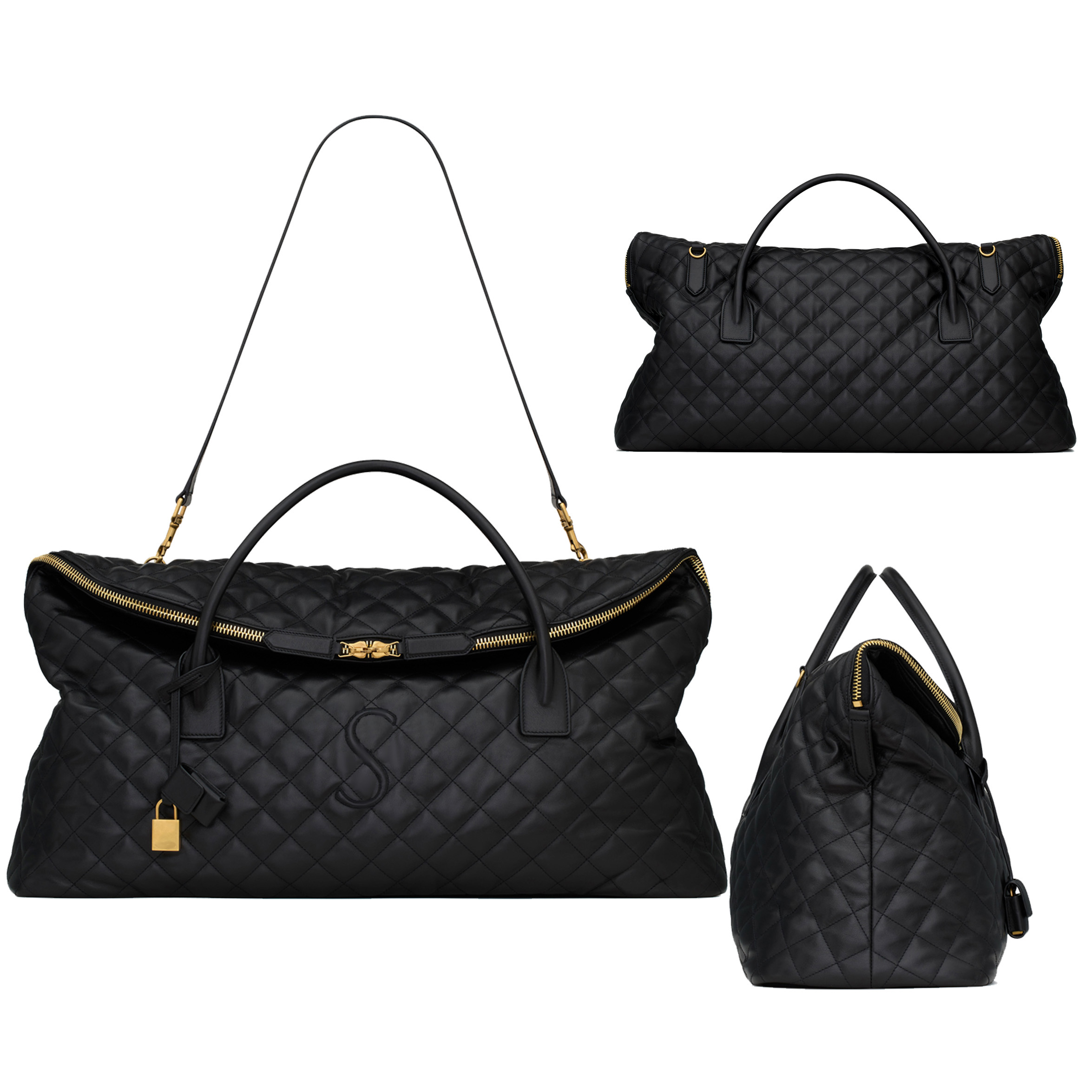 mens oversized es quilted Genuine Leather weekend sport bag Womens yslity wallet tote envelope bags Luxurys crossbody duffel hand bag designer shoulder clutch Bags, Black
mens oversized es quilted Genuine Leather weekend sport bag Womens yslity wallet tote envelope bags Luxurys crossbody duffel hand bag designer shoulder clutch Bags, Black