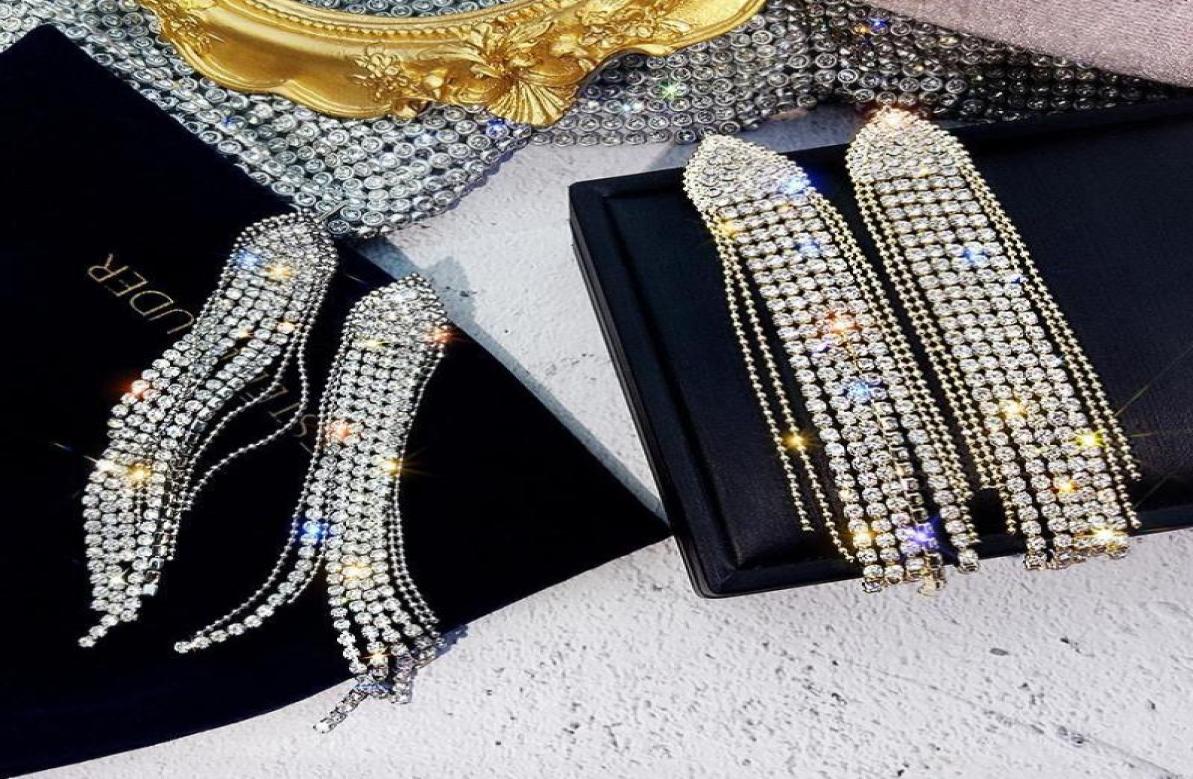 S928 Fashion Jewelry S925 Silver Needle Long Earrings Rhinstone Tassels Dangle Stud Earrings1888965
S928 Fashion Jewelry S925 Silver Needle Long Earrings Rhinstone Tassels Dangle Stud Earrings1888965