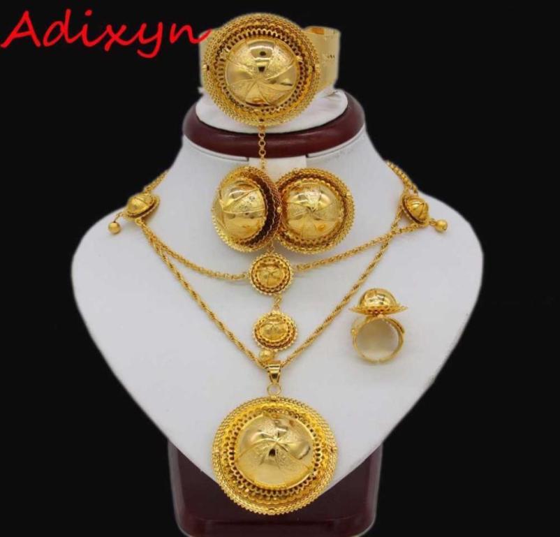 Adixyn Ethiopian Gold Color Jewelry Sets For Women AfricanNigeriaCongoSudan Eritrea Habesha Wedding Bridal Gifts H102230086546830209, White
Adixyn Ethiopian Gold Color Jewelry Sets For Women AfricanNigeriaCongoSudan Eritrea Habesha Wedding Bridal Gifts H102230086546830209, White