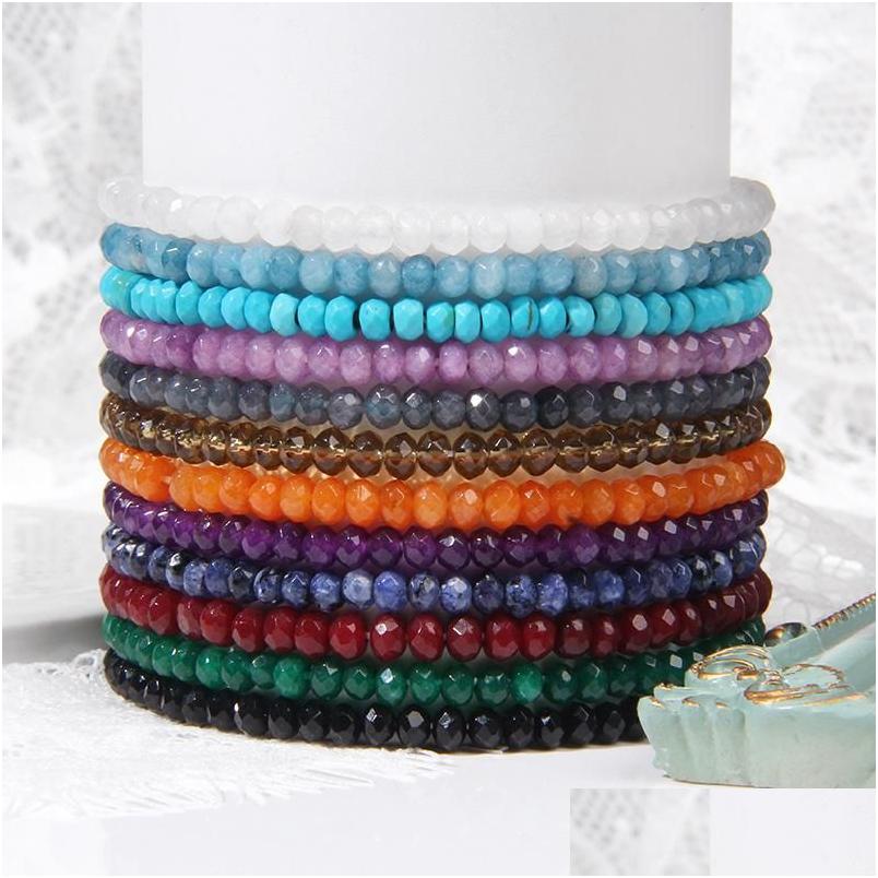 Beaded Strand Strands Fashion Women Bracelet 3X4Mm Small Faceted Natural Stone Turquoises Beads Energy Bracelets Quartz Jewelry Fema Dhu0P
Beaded Strand Strands Fashion Women Bracelet 3X4Mm Small Faceted Natural Stone Turquoises Beads Energy Bracelets Quartz Jewelry Fema Dhu0P