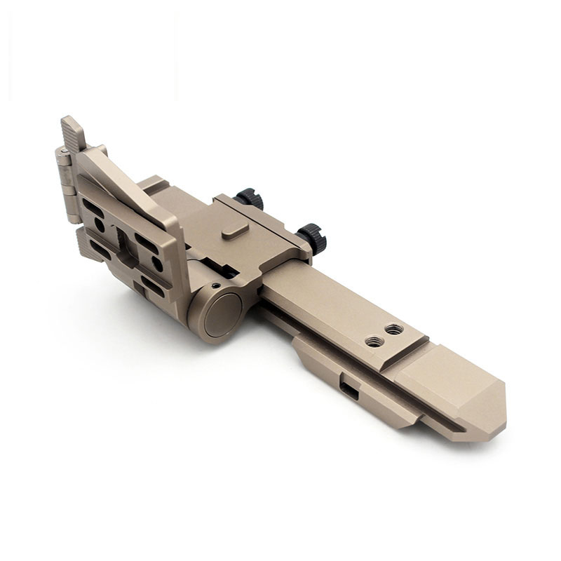 Filp Mount W/ Riser System Side Flip Mount Sets 0.41" 5/8" For Eotech G33 3X Magnifier Optics And Exps3 Red Dots Sight
