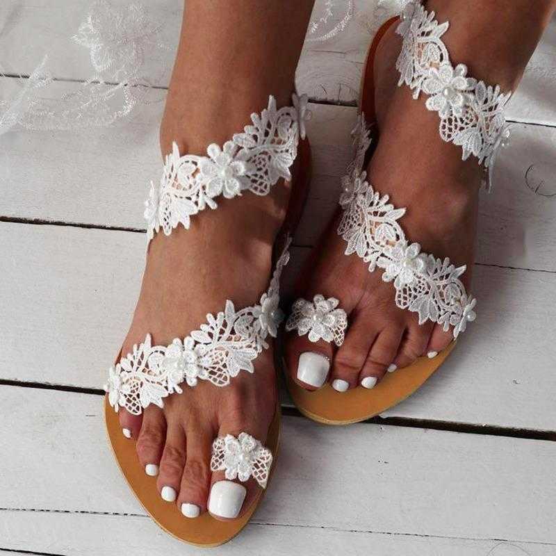 Sandals Women Slippers Girls Roman Flat Flower Casual Bohemia Beach Shoes Breathable Comfort Plus Size 230417, Beige
Sandals Women Slippers Girls Roman Flat Flower Casual Bohemia Beach Shoes Breathable Comfort Plus Size 230417, Beige