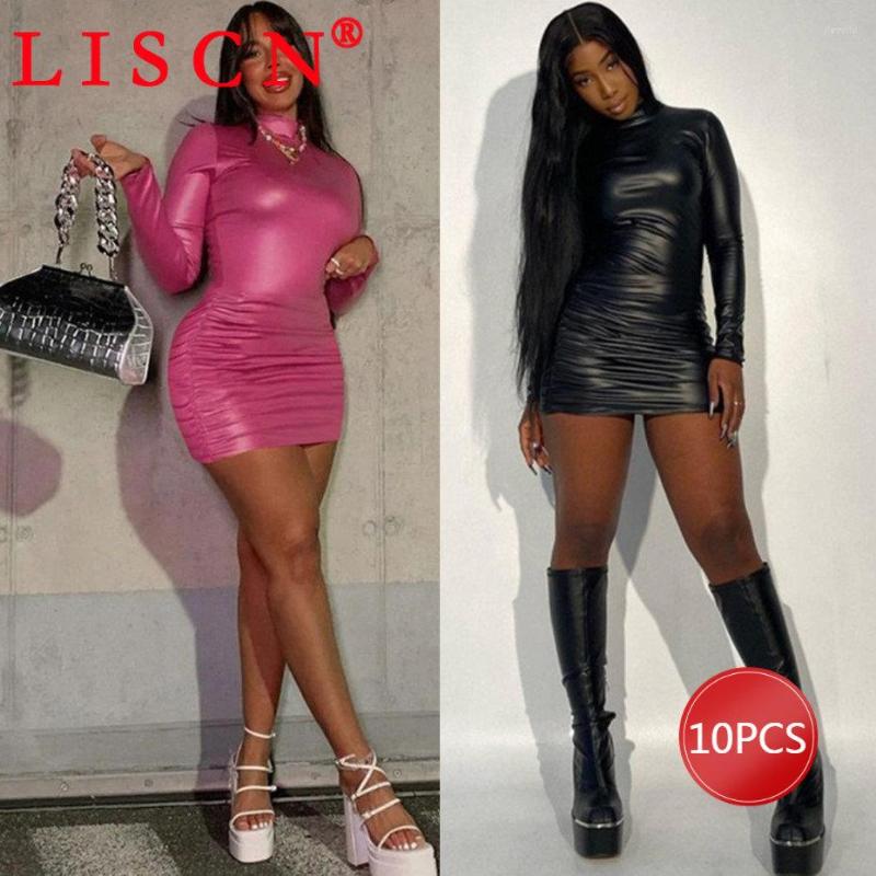 Casual Dresses 10 Pieces Wholesale Items For Business Mini Women Spring 2023 Pleated Long Sleeve Dress Sexy Solid Color Y2k K10867, Rose red
Casual Dresses 10 Pieces Wholesale Items For Business Mini Women Spring 2023 Pleated Long Sleeve Dress Sexy Solid Color Y2k K10867, Rose red
