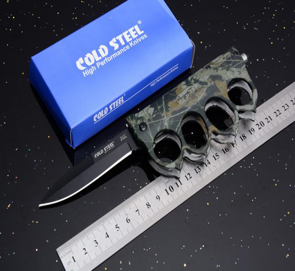 Cold steel 219 220 Knuckle Duster pocket knife folding blade 7CR17Mov Blade Aluminum Handle hunting tactical camping knife kni8991691
Cold steel 219 220 Knuckle Duster pocket knife folding blade 7CR17Mov Blade Aluminum Handle hunting tactical camping knife kni8991691